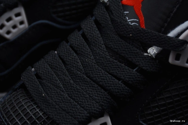   4 Black Retro Cement Jordan 308497-089 0730